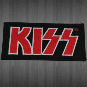 оригинална рок нашивка KISS бродирано лого
