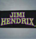 оригинална рок нашивка Jimi Hendrix зелено и лилаво лого