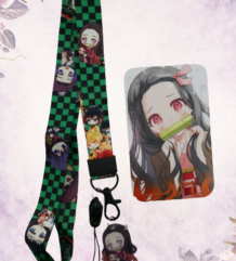 Demon Slayer връзка с бадж с Nezuko