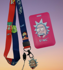 Връзка с бадж на Rick and Morty