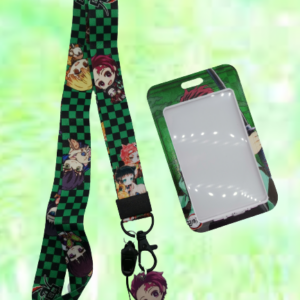 Demon Slayer цветна връзка с бадж - Hover Image