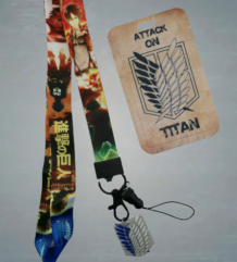Attack on Titan, връзка с бадж