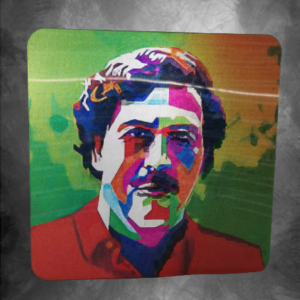 Голям триизмерен стикер на Pablo Escobar