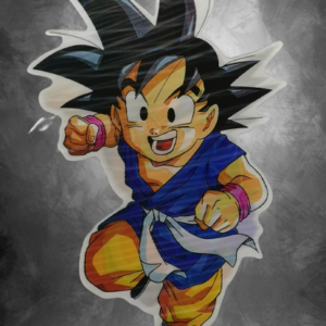 Dragon Ball GT голям анимиран стикер