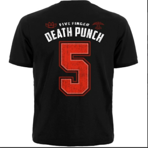 Мъжка метъл тениска Five Finger Death Punch с двустранна щампа - Hover Image