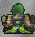 Голям триизмерен стикер на Broly