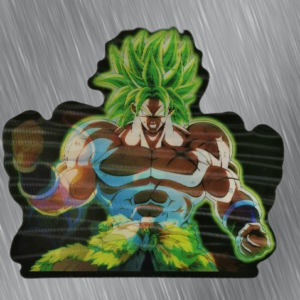 Голям триизмерен стикер на Broly - Hover Image