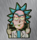Весел стикер на любимците Rick And Morty