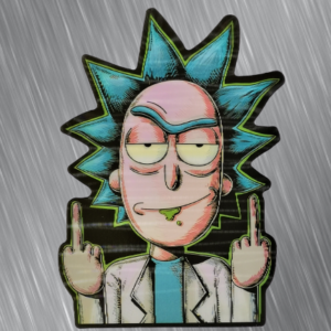 Весел стикер на любимците Rick And Morty