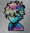 Много интересен стикер на Killua Zoldyck