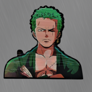 Голям аниме стикер с Roronoa Zoro