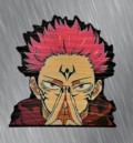 Jujutsu Kaisen голям качествен стикер