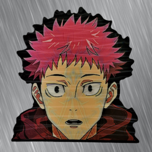 Jujutsu Kaisen голям качествен стикер - Hover Image