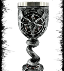 Baphomet уникален бокал с пентаграм