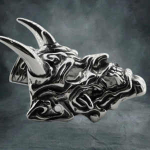 Медальон под формата на маска Hannya - Hover Image