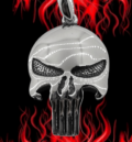 The Punisher - медальон от стомана