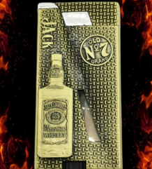 Запалка на газ в златисто на Jack Daniels