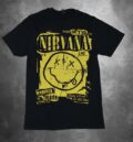 Тениска на Nirvana със Smile щампа