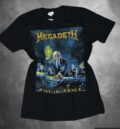 Тениска на Megadeth от албума Rust in Peace