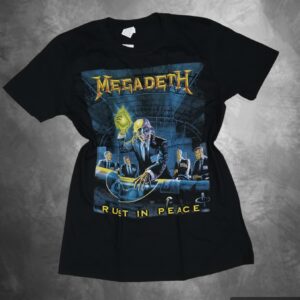 Тениска на Megadeth от албума Rust in Peace