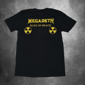 Тениска на Megadeth от албума Rust in Peace - Hover Image