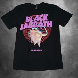 Тениска на Black Sabbath от албума Paranoid