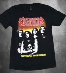 Тениска на Kreator от албума Extreme Aggression