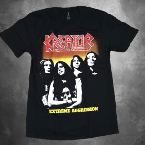 Тениска на Kreator от албума Extreme Aggression