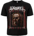 Предна част на черна метъл тениска Samael с обложката на албума Ceremony of Opposites.