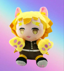 Плюшена играчка Zenitsu Demon Slayer