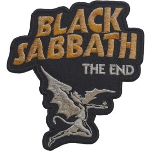 Официална лицензирана метъл нашивка Black Sabbath The End с ангела Henry