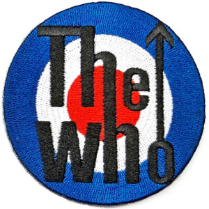 бродирана емблема The Who Logo кръгла нашивка мишена