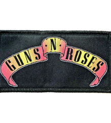 Рок нашивка Guns N' Roses класическо везано лого