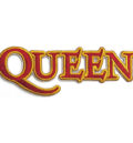 Оригинална лицензирана рок нашивка QUEEN с червени и златни букви