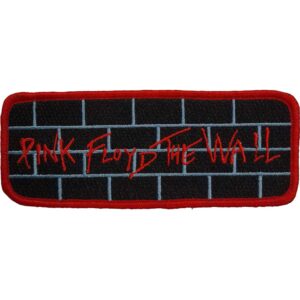 Оригинална везана рок нашивка Pink Floyd The Wall с дизайн на тухлена стена