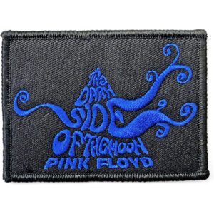 Оригинална везана рок нашивка Pink Floyd The Dark Side of the Moon в синьо