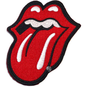 Оригинална голяма рок нашивка The Rolling Stones с червения език