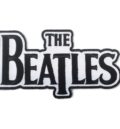 Оригинална стилна рок нашивка The Beatles с класическо черно-бяло лого