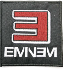 Официална везана хип-хоп нашивка на Eminem с обърнато червено E