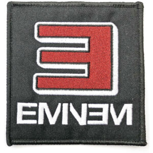 Официална везана хип-хоп нашивка на Eminem с обърнато червено E
