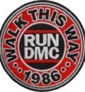 Официална везана хип-хоп нашивка RUN DMC Walk This Way 1986