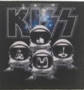 Оригинална нашивка KISS Space с ликовете на групата в космонавтски шлемове