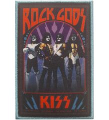 Оригинална рок нашивка KISS Rock Gods с членовете на групата