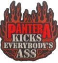 Оригинална метъл нашивка Pantera Kicks Everybody's Ass