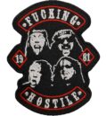 Метъл нашивка Pantera Fucking Hostile с ликовете на членовете на бандата