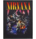 Рок нашивка Nirvana Unplugged с Курт Кобейн на акустичния концерт
