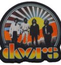 Цветна рок нашивка The Doors Sunset с ликовете на членовете на групата