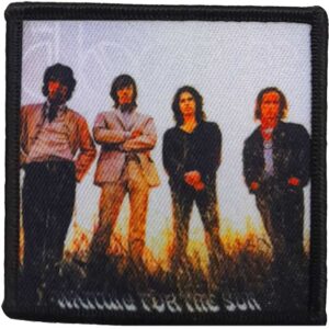 Квадратна рок нашивка The Doors Waiting for the Sun с групата