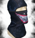 Маска за мотор Venom с хищни зъби и агресивен дизайн