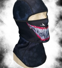 Маска за мотор Venom с хищни зъби и агресивен дизайн